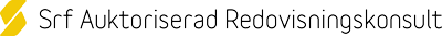 SRF Auktoriserad redovisningskonsult